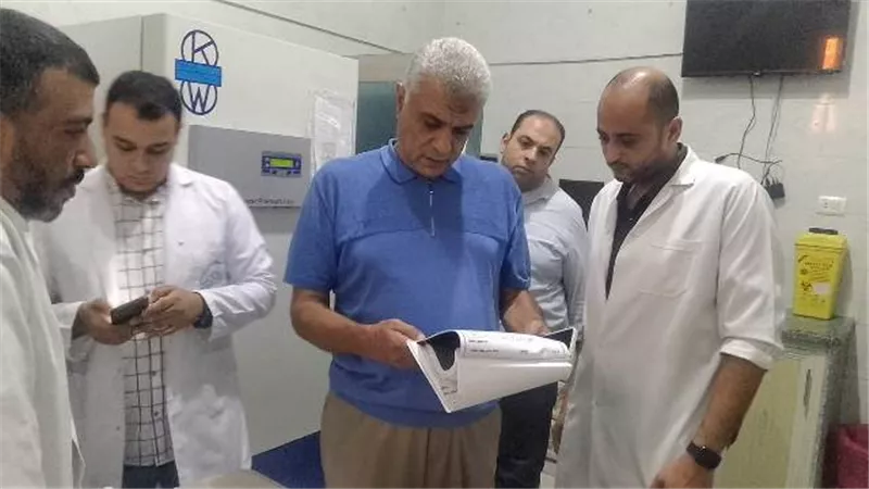 جوله لمدير العلاجي على مستشفى أبوالمطامير المركزي