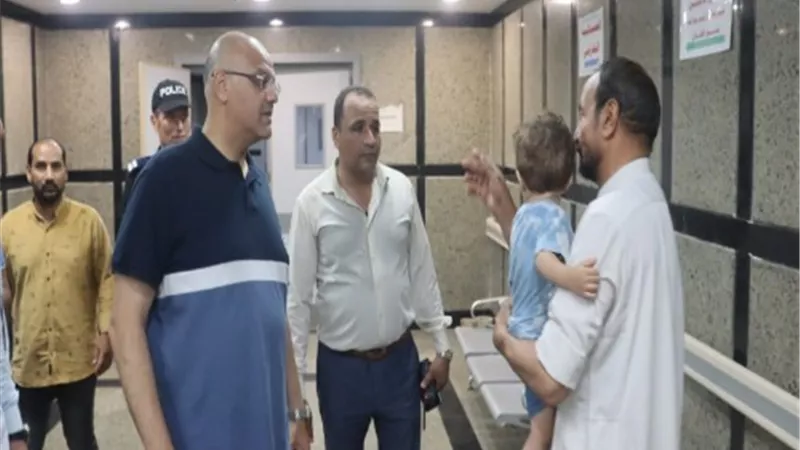 محافظ القليوبية يتابع التعديات والبناء المخالف بكفر شكر