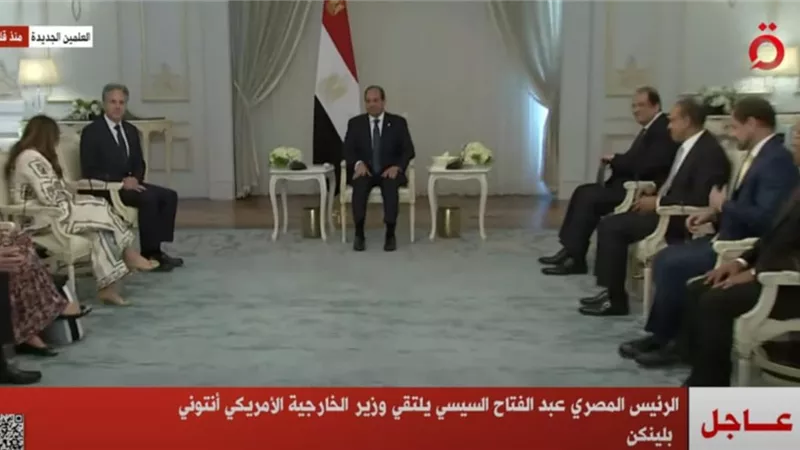 مباحثات مصرية أمريكية لوقف إطلاق النار في غزة