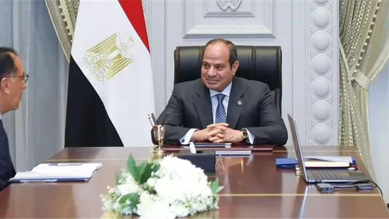اجتماع رئيس الجمهورية اليوم بالدكتور مصطفى مدبولي ووزير الأوقاف