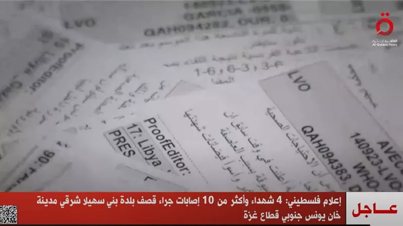إعلام فلسطيني: 4 شهداء جراء قصف في خان يونس