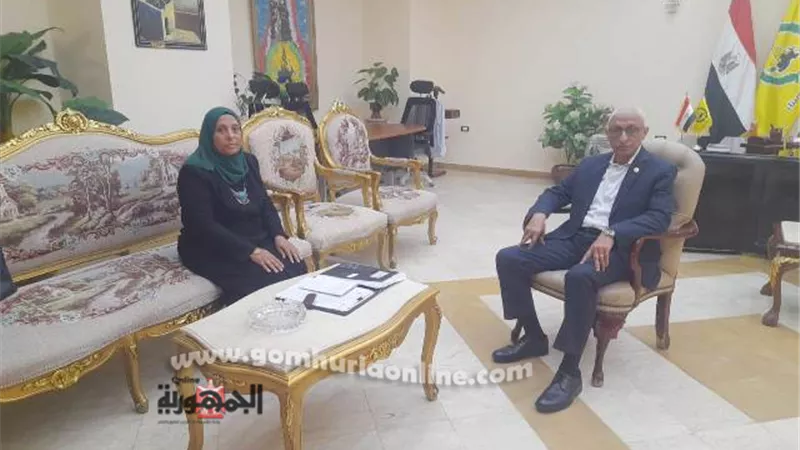 محافظ شمال سيناء يستقبل مدير عام فرع المجلس القومي للسكان