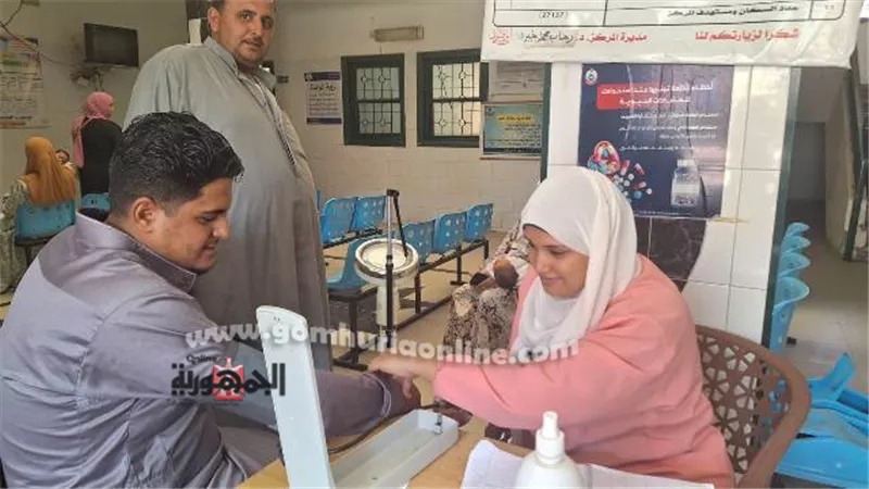 مبادرة الرئاسة١٠٠يوم صحة تقدم الخدمة ل١٠٤ آلاف مواطن شرقاوى