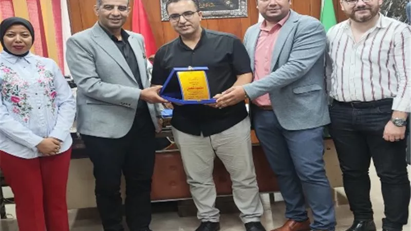 الفرماوي يبحث سبل تعزيز التعاون مع وفد حملة بشبابها بالقليوبية