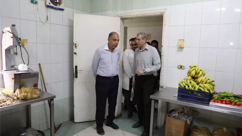 محافظ المنيا يتابع الخدمات الطبية بمستشفى الصحة الإنجابية بمطاي