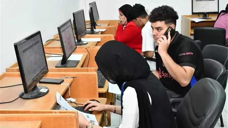 مكتب تنسيق جامعة القناة استقبل 138 طالب من المرحلة الثانية