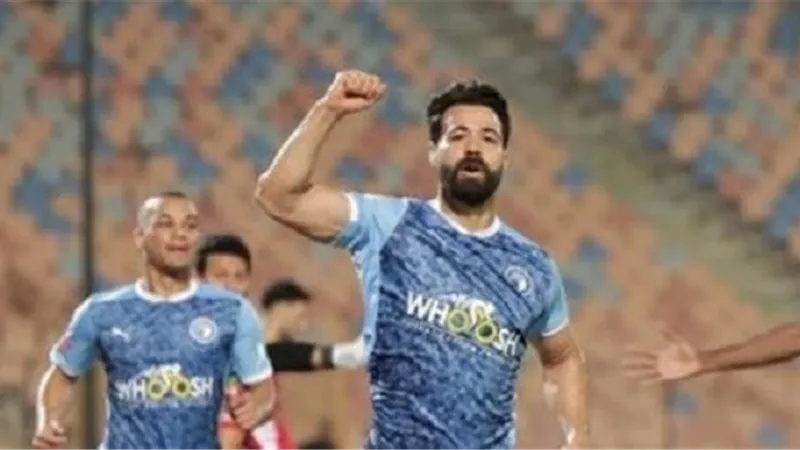 أحمد سامي يسجل الهدف الثاني لبيراميدزفي شباك الجونة..فيديو