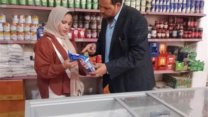 7 محاضر فى حملة تفتيشية لحماية المستهلك والتموين بشمال الأقصر
