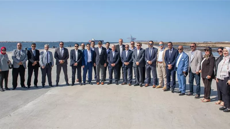 جمال الدين وحبشى يتفقدان منطقة شرق بورسعيد المتكاملة