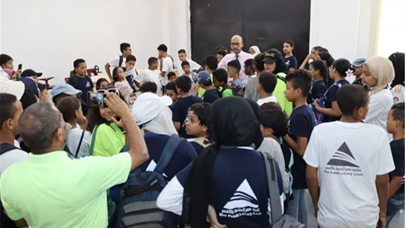 جامعة طيبة التكنولوجية تستقبل طلائع مكتبة مصر العامة بالأقصر