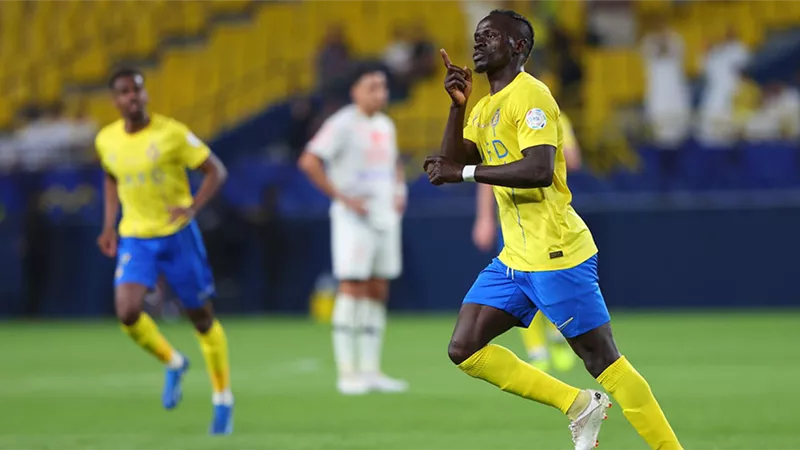 اخر تطورات إنتقال ساديو ماني من النصر الي إتحاد جدة