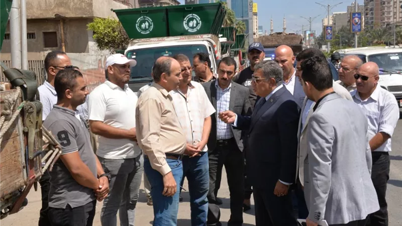 محافظ الدقهلية يشهد استلام 70صندوق قمامة جديد ضمن خطة الإستثمار