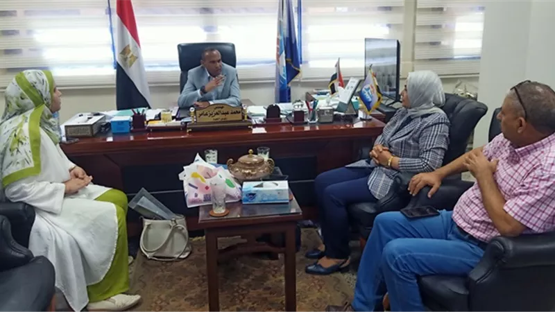 أسباب اجتماع رئيس جهاز بدر ومديرة الإدارة التعليمية بالمدينة صور
