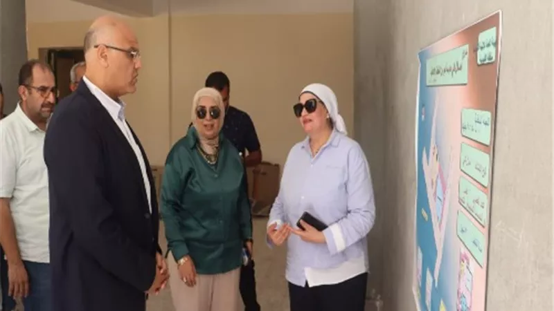 محافظ القليوبية يفتتح ويضع حجر اساس ويتفقد 5 مشروعات خدمية ببنها