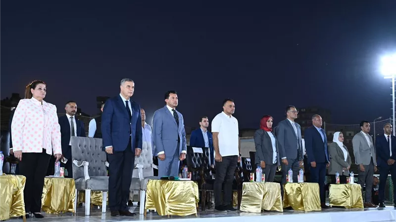 صبحى يشهد ختام مشروع القومي للياقة البدنية ومونديال حياة كريمة