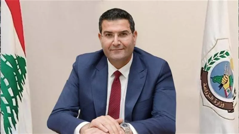 وزير الزراعة اللبنانى: مصر والدول الصديقة تدعمنا لإعادة البنية التحتية