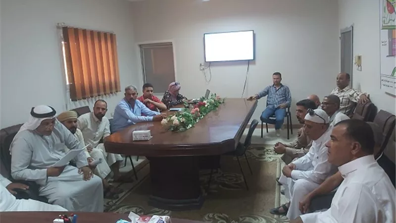 رئيس جهاز مدينة بورسعيد الجديدة يلتقي شيوخ ورؤساء القبائل