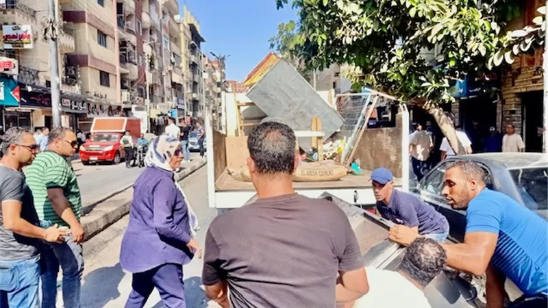 محافظ الإسماعيلية:لالعودة الاشغالات والفوضي لشوارع الاسماعيلية