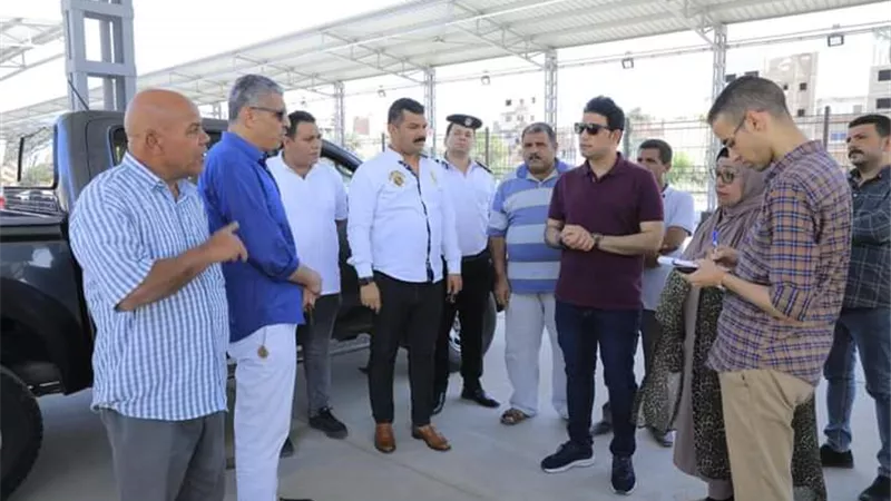 ترتيبات نهائية لتشغيل موقف أعلى المفيض الجديد