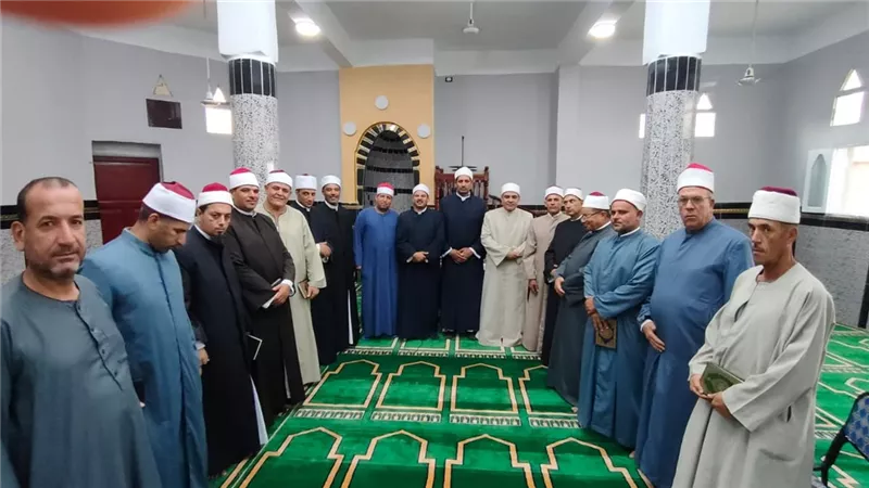 افتتاح المسجد البحري بسيدي سالم فى كفر الشيخ.