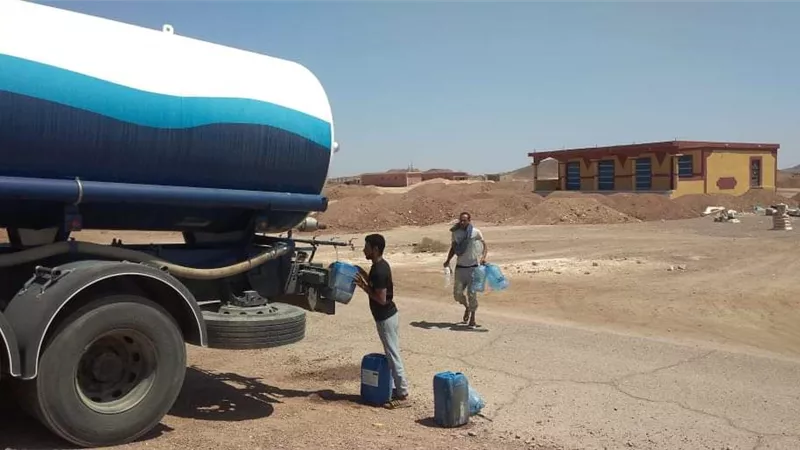 حل مشكلة المياه بقرية النقب في جنوب سيناء