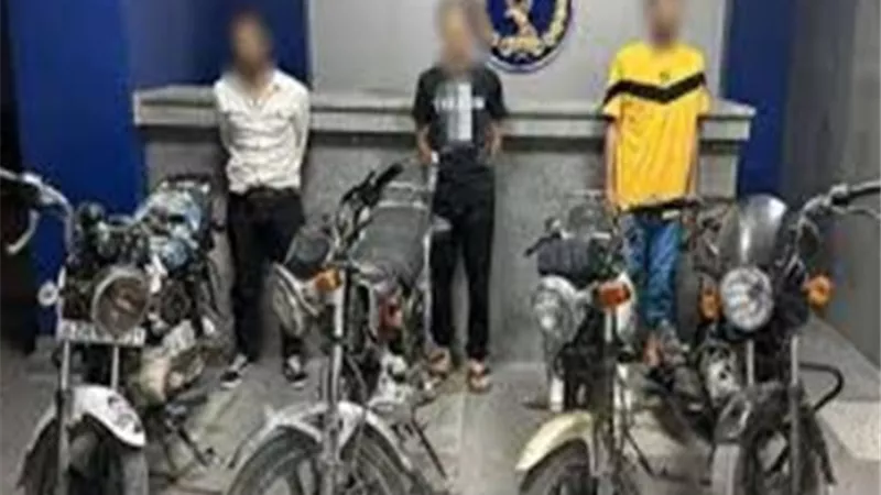 القبض على تشكيل عصابى تخصص فى سرقة الدراجات النارية بالزيتون