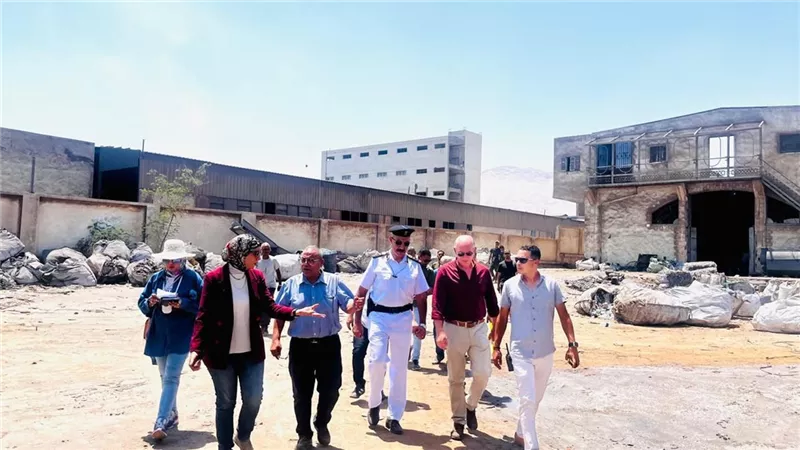 جهاز مدينة السويس الجديدة يسترد أراضي بمساحة ٩٣٠٠م٢