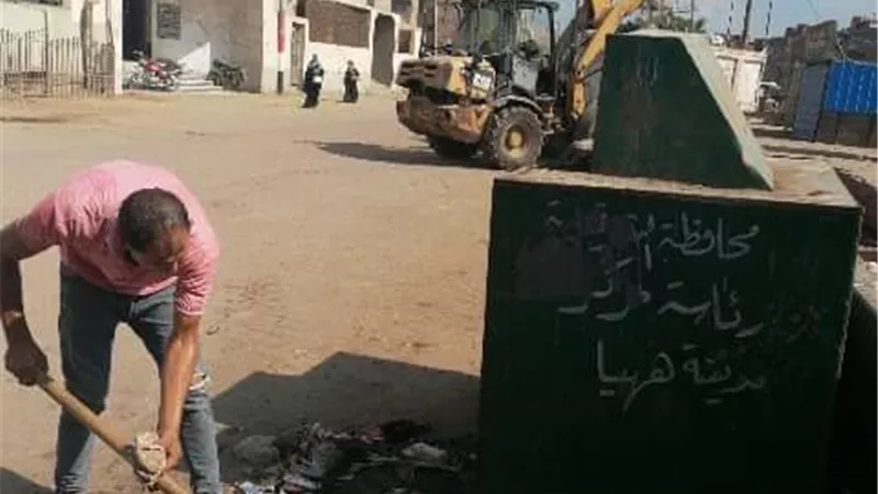تكثيف حملات النظافة والتجميل في الشرقية