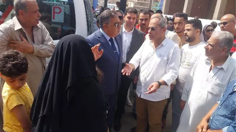 محافظ الدقهلية يتابع تشغيل موقف دكرنس الحضاري الجديد