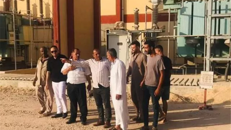 تركيب خلية كهرباء بصفيطه لخدمة ٨ قرى بمنياالقمح والزقازيق