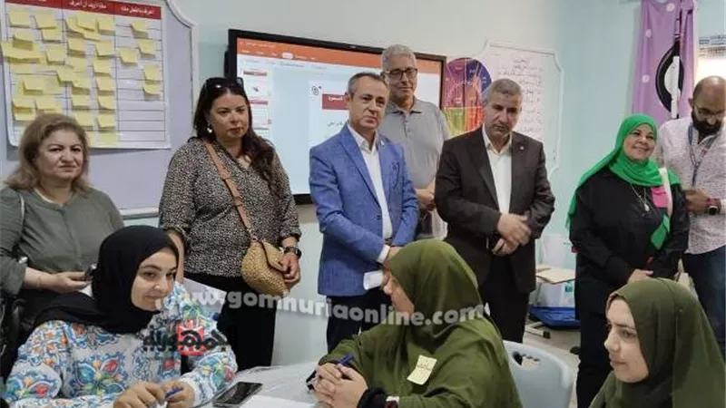 مدير تعليم دمياط يتابع تدريب إستراتيجيات التدريس