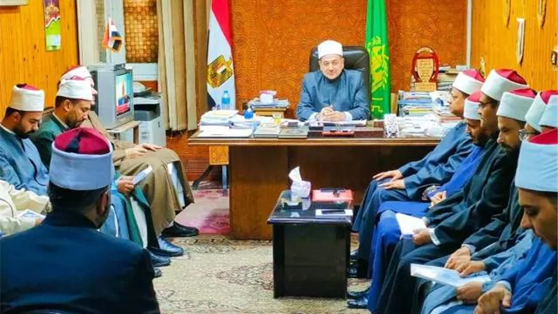 تفاصيل لقاء وكيل وزارة الأوقاف بالقليوبية مع قادة فكر