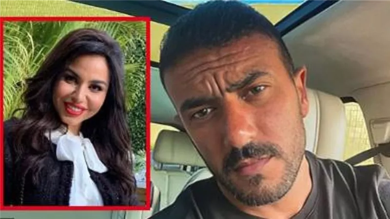نسرين أمين شقيقة أحمد العوضي في 