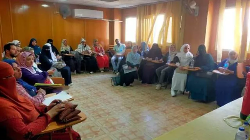 الانتهاء من البرنامج التدريبى لتأمين المنشأة العلاجية فى مطروح
