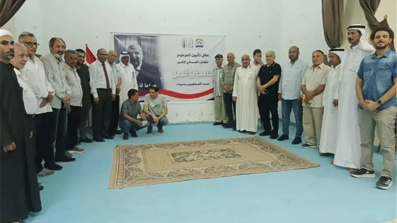 الصحفيون بشمال سيناء ينظمون حفل تأبين لفقيد الصحافة حمدى نصر