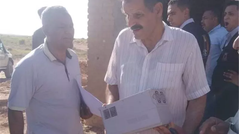التحفظ على معدات شركات لم تسدد مستحقات الدولة بالوادى الجديد