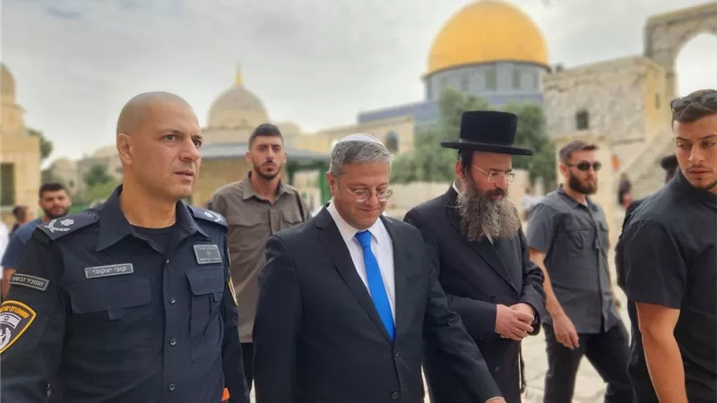 بن جفير يعلن عزمه بناء كنيس يهودي في المسجد الأقصى