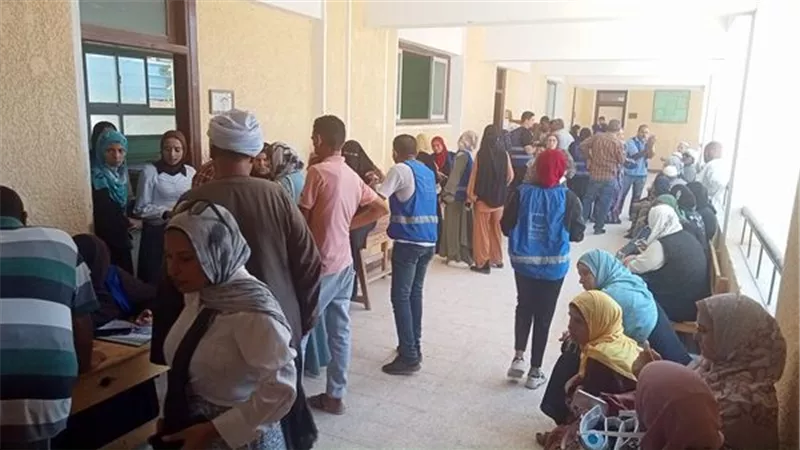 جامعة القناة تطلق قافلة شاملة لقرية الرياح بالإسماعيلية