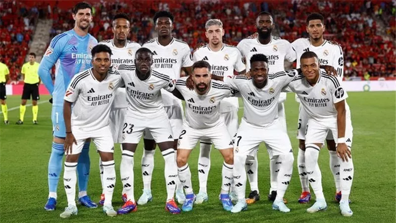 مبابي يقود هجوم ريال مدريد أمام بلد الوليد
