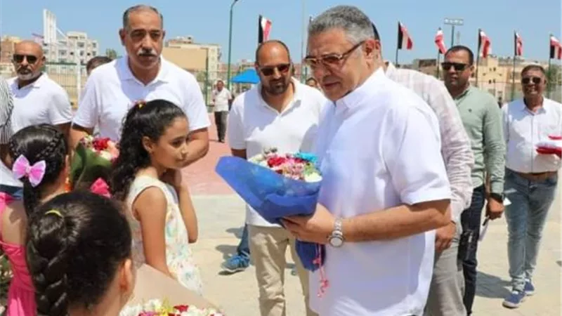 افتتاح مشروع رياضي ضخم بالبحر الأحمر على مساحة 9000 متر مربع