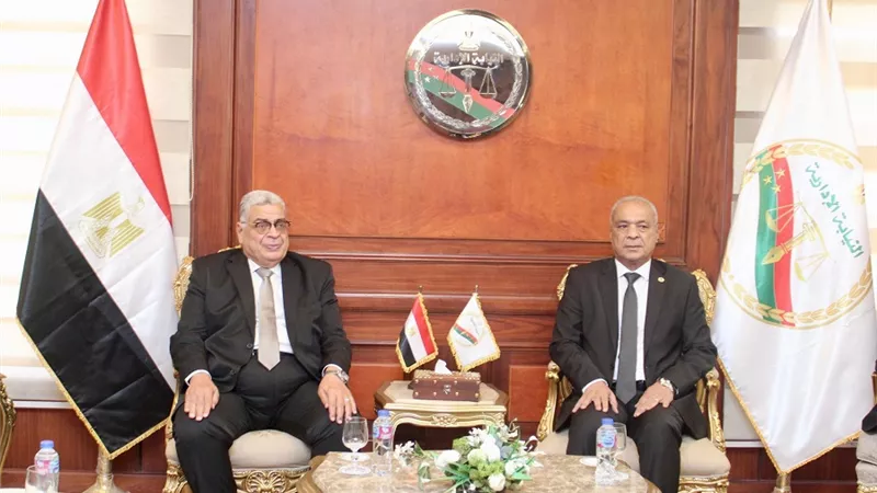 النيابة الإدارية تستقبل رئيس مجلس الدولة تعزيزًا لأواصر التعاون