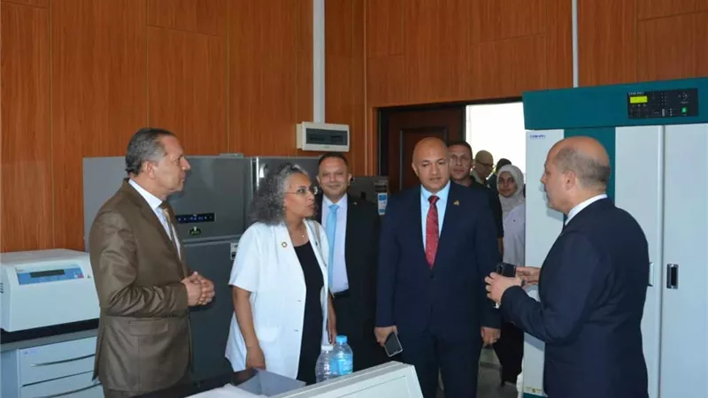 رئيس جامعة دمياط يستقبل وفد منظمة الأغذية والزراعة للأمم المتحدة