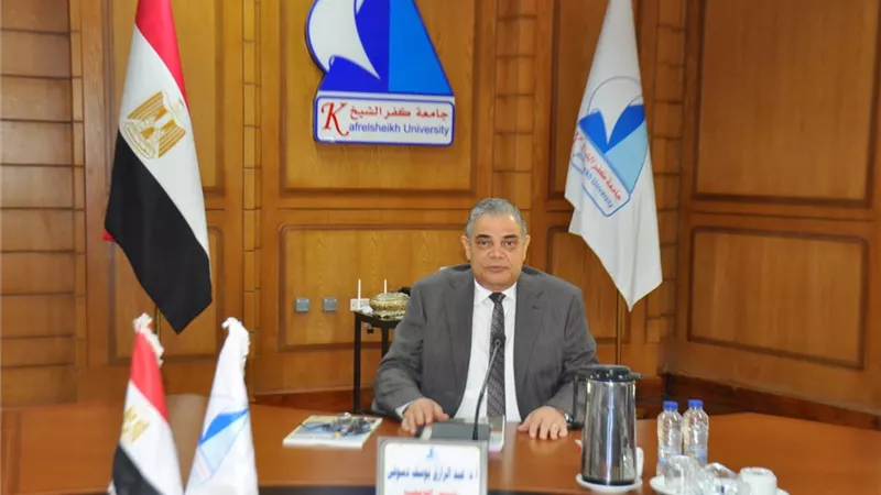 مجلس جامعة كفرالشيخ يناقش استعدادت الكليات للعام الدراسى الجديد