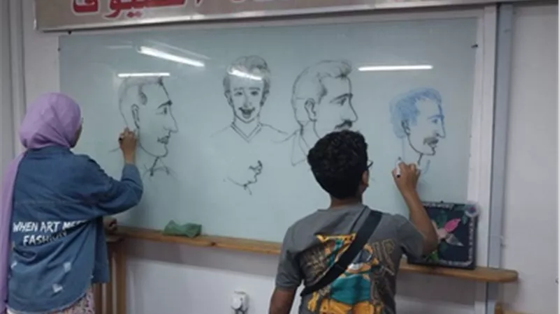 جامعة قناة السويس تنظم برنامجاً تدريبياً في فن البورتريه