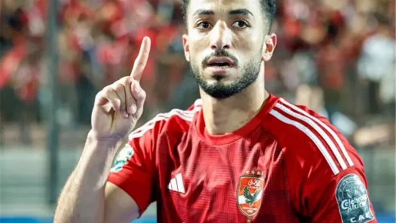 محمد عبدالمنعم يجتاز الكشف الطبي في نيس الفرنسي