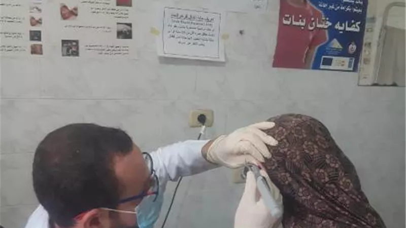 محافظ الغربية:الكشف على 855مريض خلال قافلةصحية متنوعة بقرية بوريج