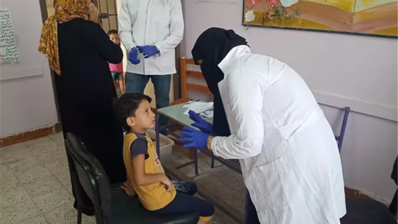 جامعة القناة تطلق قافلة طبية لأهالي المنايف بالإسماعيلية