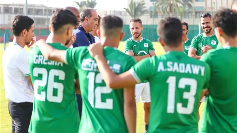 المصري يبدأ استعداداته لمواجهة الهلال الليبي فى الكونفدرالية