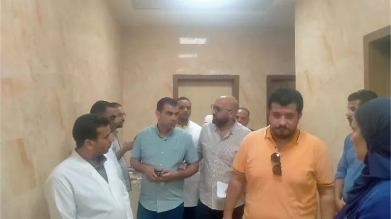 رئيس الإدارة المركزية للرعاية الحرجة يتفقد عدد من مستشفيات قنا