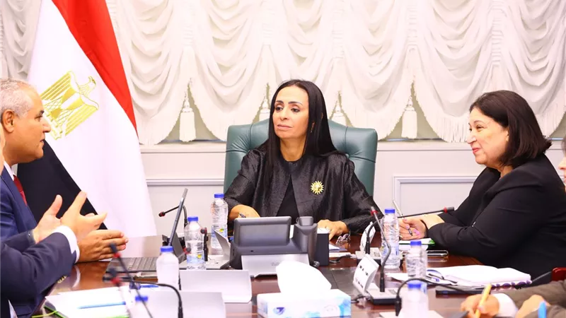 وزيرة التضامن والممثل الإقليمي لمنظمة 